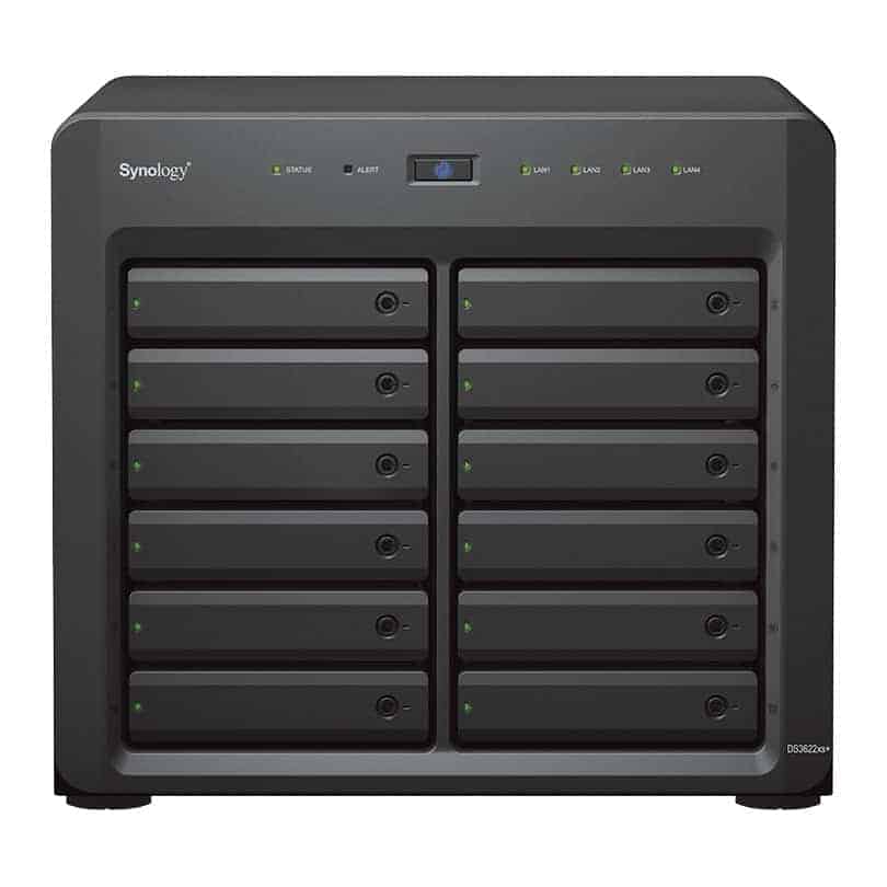 (image for) Synology DiskStation DS3622xs+ 12 Bay 3.5"/2.5" HDD/SSD Desktop NAS Enclosure